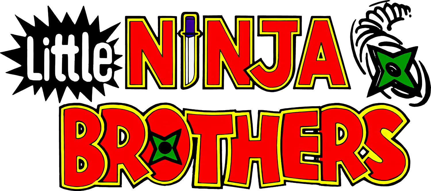 Little Ninja Brothers logo for NES